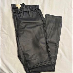 Michael Kors faux leather pants